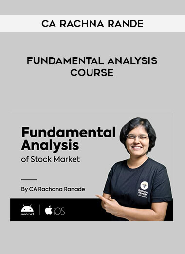 CA Rachna Rande Fundamental Analysis Course digital download