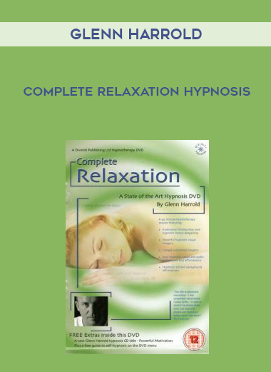 Glenn Harrold – Complete Relaxation Hypnosis digital download